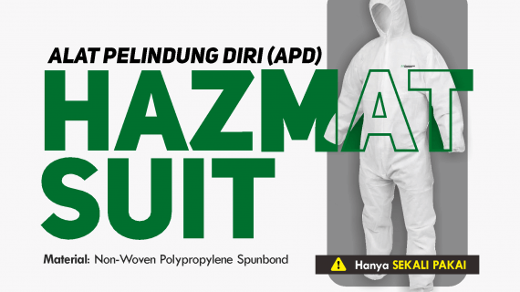 Sudah Tau Penyedia Pakaian APD Hazmat Suit? Order Di Konveksi APD Sekarang di Dobo